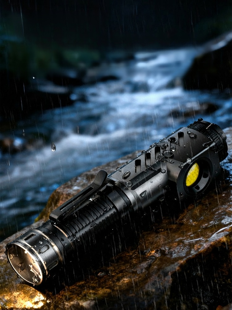 Multifunctional corner flashlight