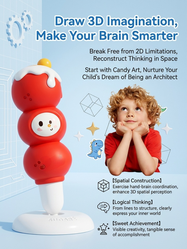 🥰Let's make sugar painting with our kids! It's simple, you can draw anything, and it's fun and delicious.