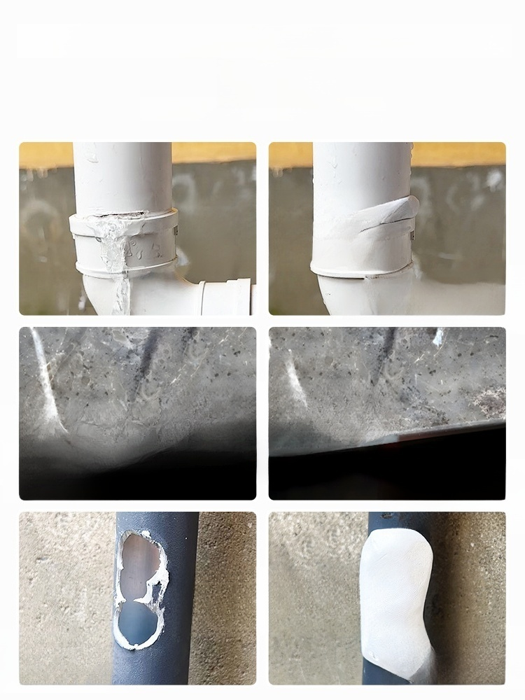 [The anti-freeze crack of pipes] Anti-leakage instant solid mud iron glue🔥It is resistant to high and low temperatures and is anti-aging.