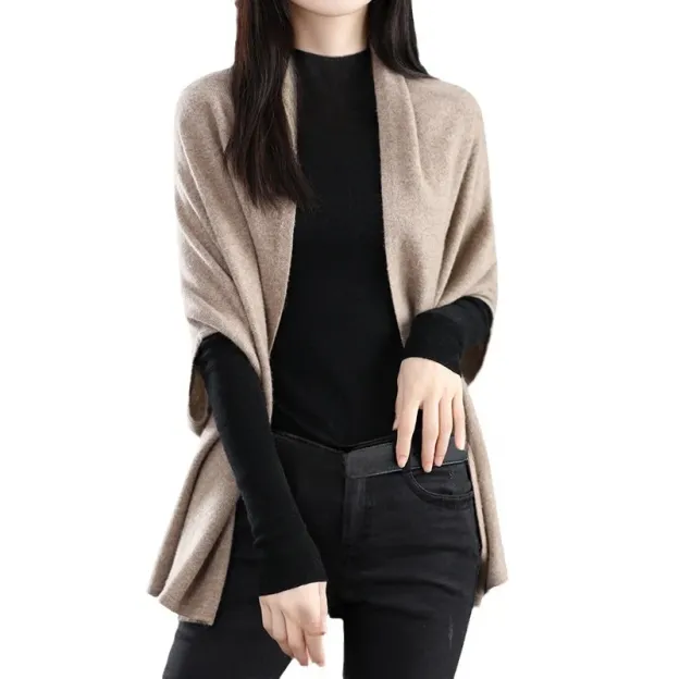 Pure Wool Shawl Coat