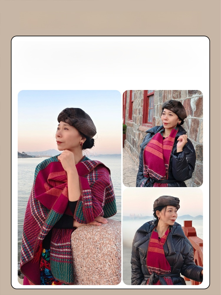 Vintage Small Face Beret for Women