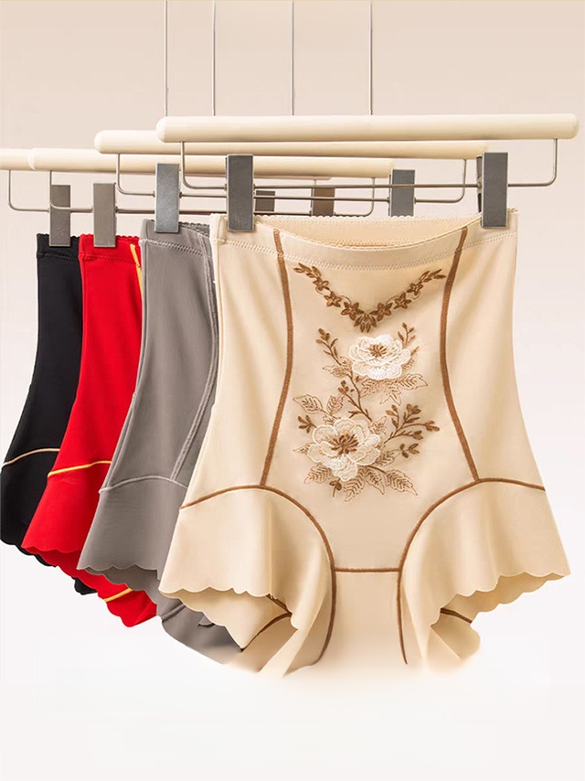 【Victoria's Secret Supermodel Figure】Zero Pressure Embroidered Slimming Pants