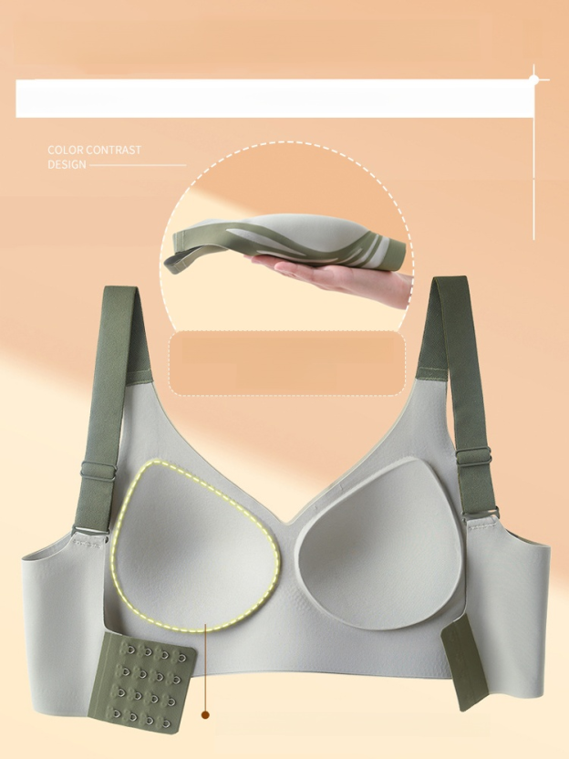 Lifting Anti-Sagging Wireless Push-up Bra