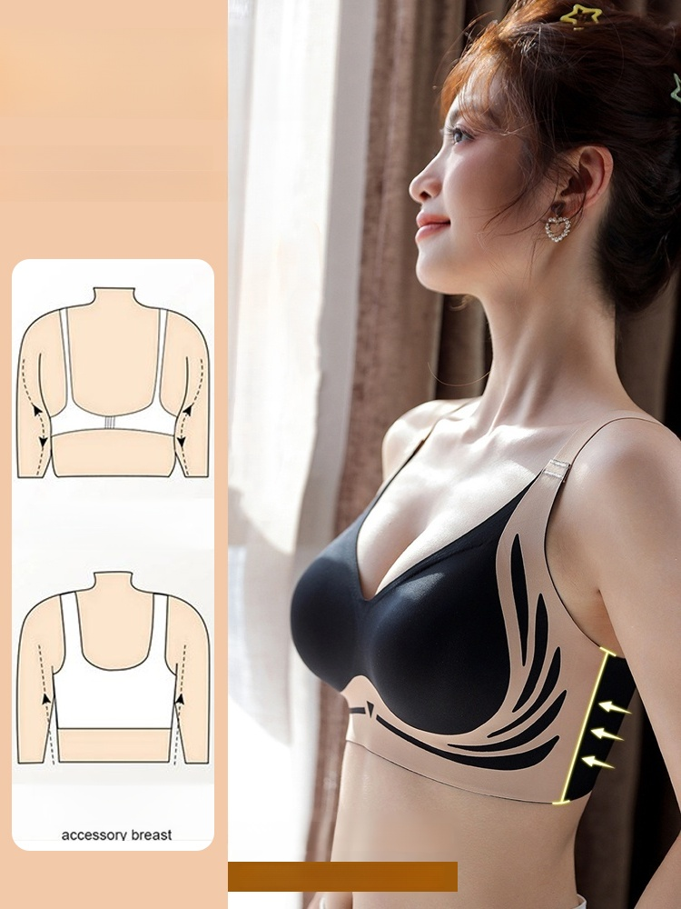 Lifting Anti-Sagging Wireless Push-up Bra