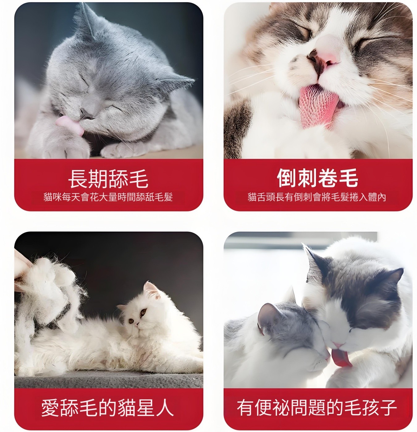 寵物益生菌車前子排毛粉活性益生菌調理腸胃順暢排毛增強食慾 貓狗通用