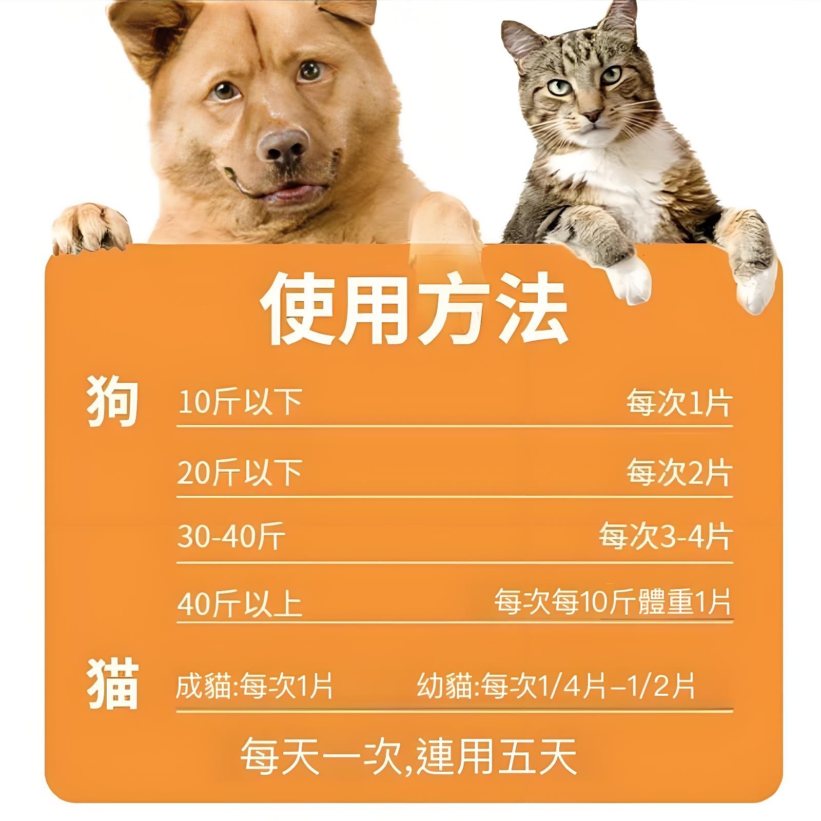 【華哥視頻同款】愛寵淨驅蟲藥 體內外一體 貓狗通用
