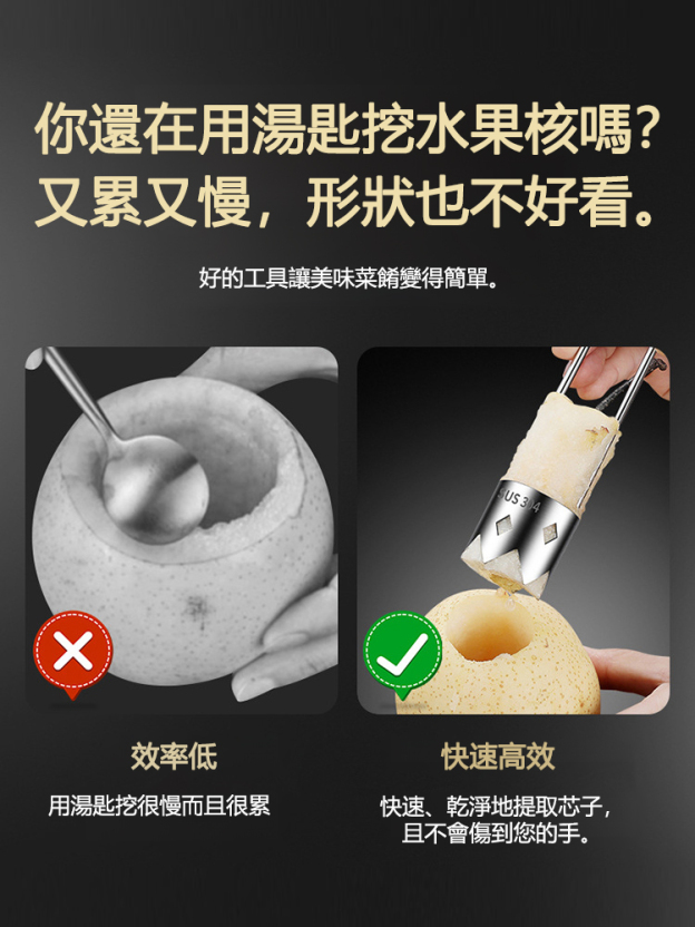 304不鏽鋼去核器