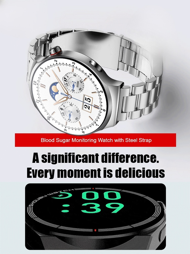 Revolutionary Technology: Your Health Manager on Your Wrist! 3-Second Test, Quick and Precise!