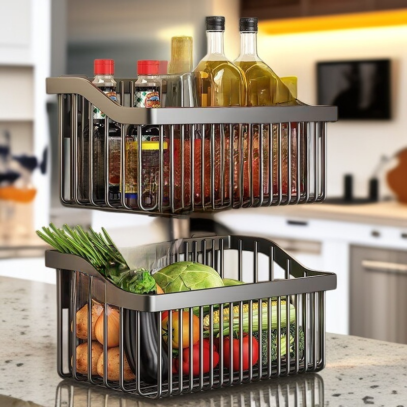 實用免打孔收納籃