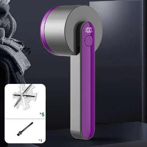 【歐盟安全認證】數位電動毛球修剪器