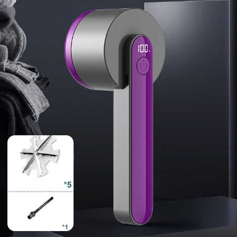 【歐盟安全認證】數位電動毛球修剪器