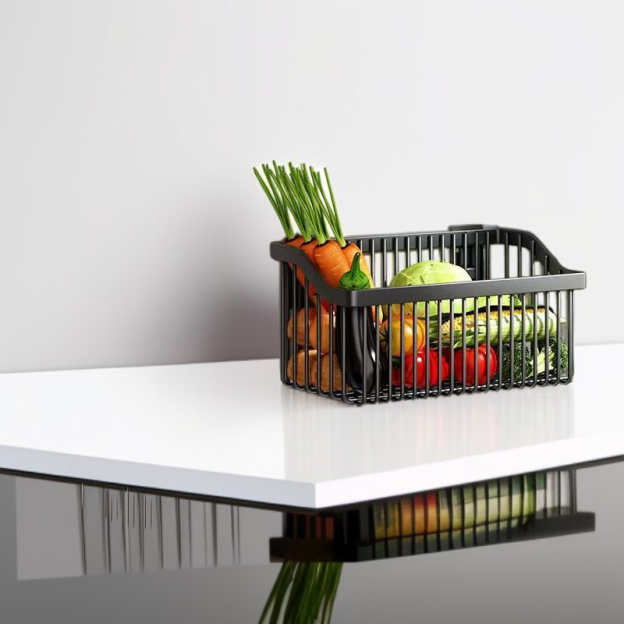 實用免打孔收納籃