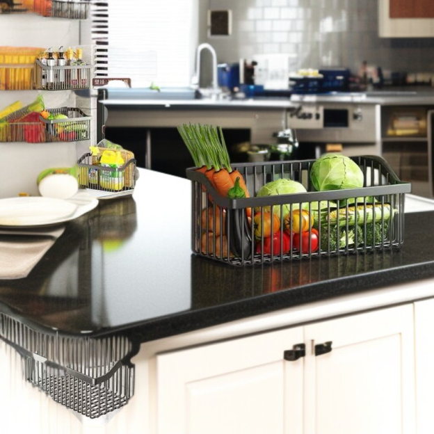 實用免打孔收納籃