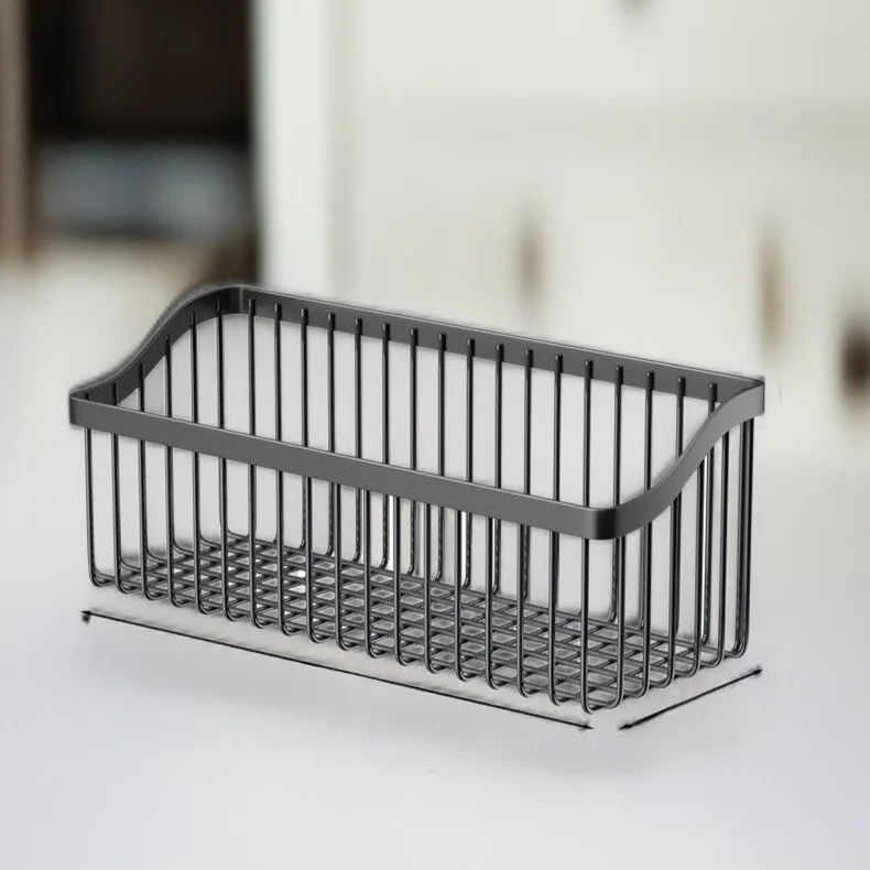 實用免打孔收納籃