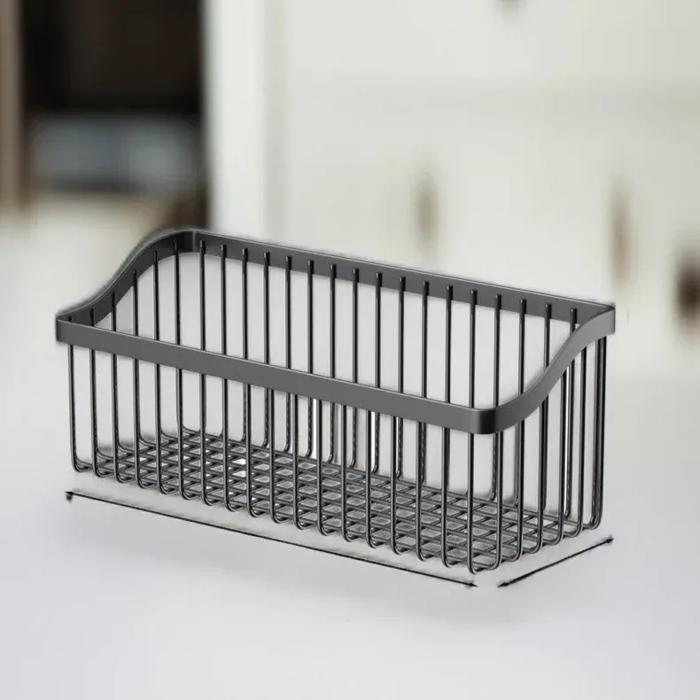 實用免打孔收納籃