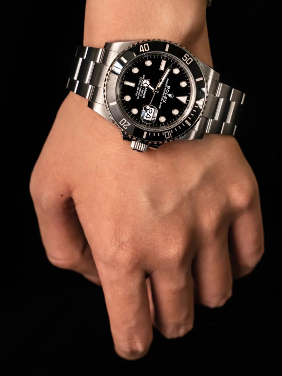 サブマリーナー41 mmオイスター、41 mm、オイスタースチール、リファレンス 124060