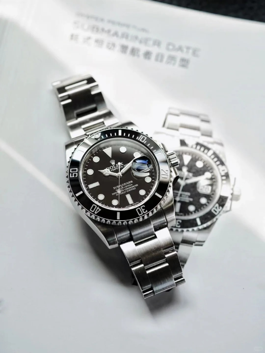 サブマリーナー41 mmオイスター、41 mm、オイスタースチール、リファレンス 124060