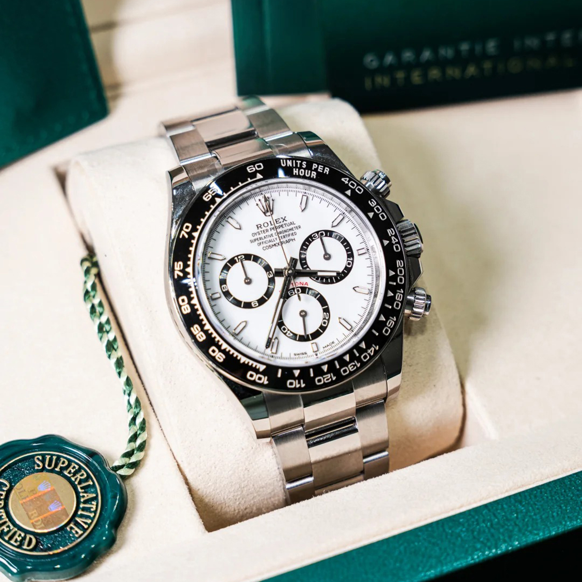 【数量限定・在庫限り】コスモグラフ デイトナ オイスター、40 mm、オイスタースチール リファレンス 126500LN (m126500ln-0001)