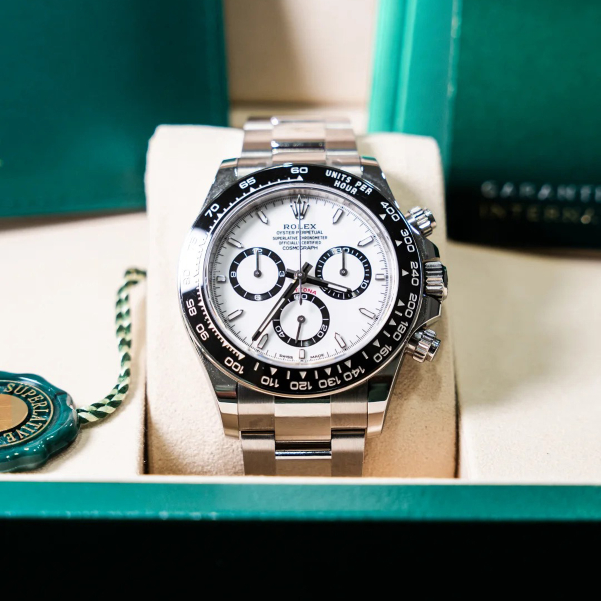 【数量限定・在庫限り】コスモグラフ デイトナ オイスター、40 mm、オイスタースチール リファレンス 126500LN (m126500ln-0001)