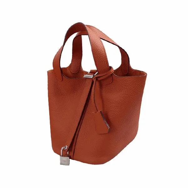 【Hermes】(エルメス) ピコタン ハンドバッグ シルバー金具 10色