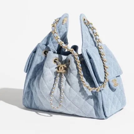 【お洒落さんにお勧めデニム♡】CHANEL25 ホーボーバッグ