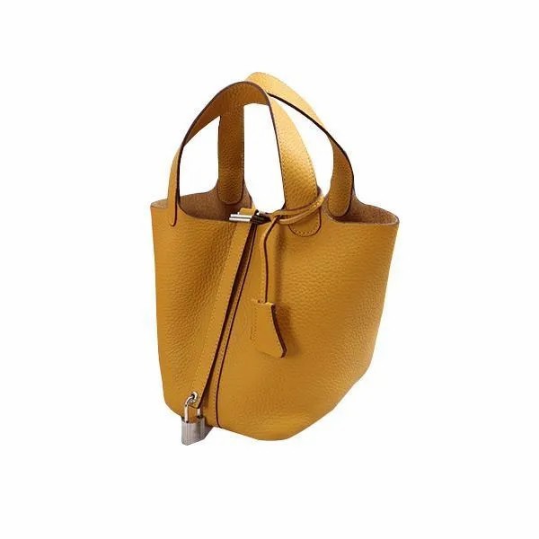 【Hermes】(エルメス) ピコタン ハンドバッグ シルバー金具 10色