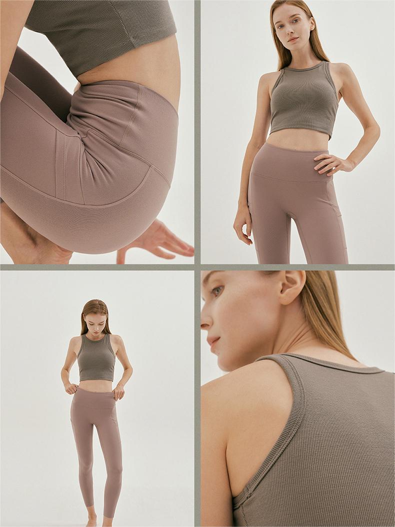 ベーシック　パット付き タンクトップ