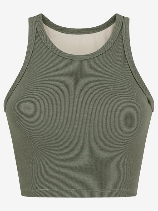 ベーシック　パット付き タンクトップ