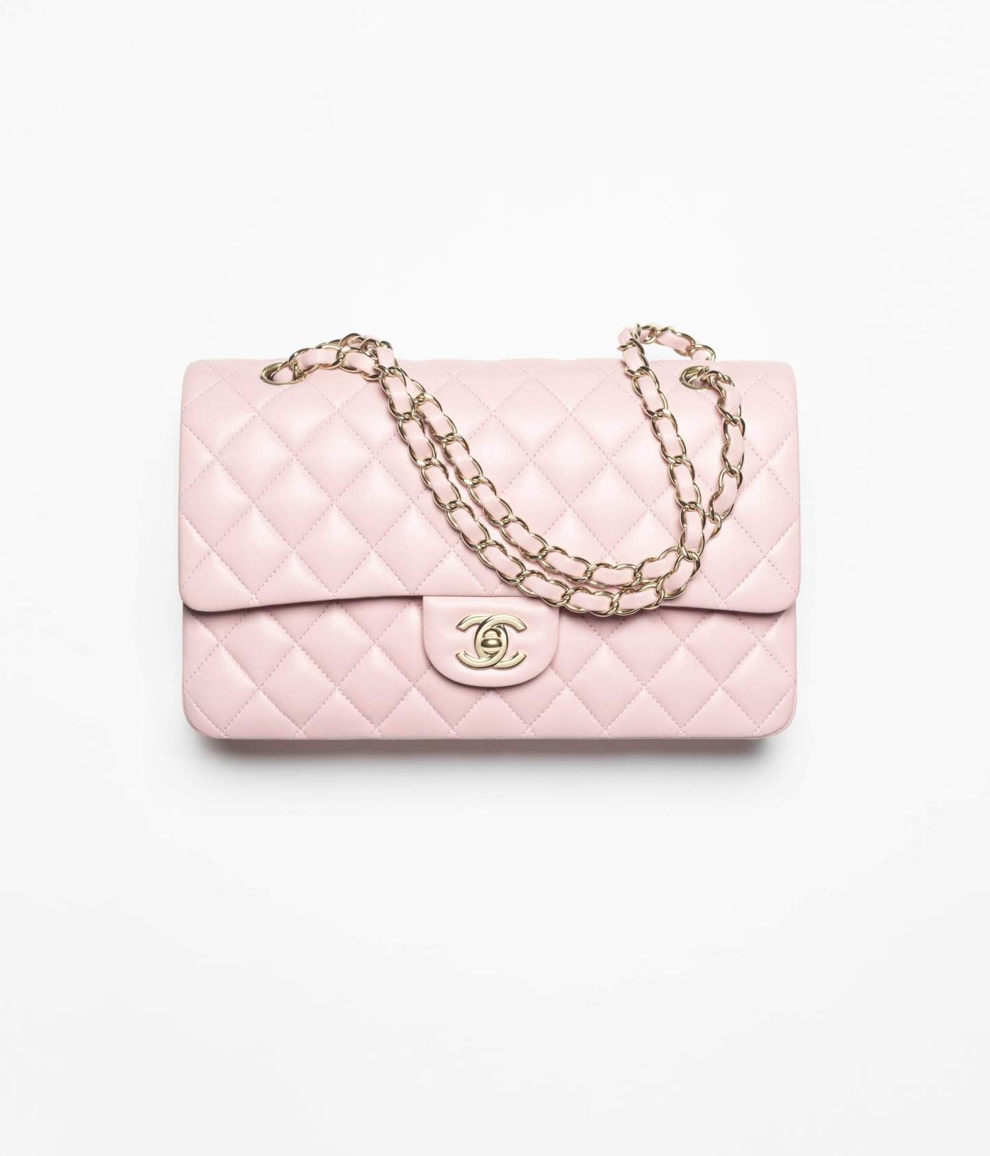 雑誌掲載！大政絢さん愛用の大人気バッグが登場！ラムスキン ピンク11.12 クラシック ハンドバッグ