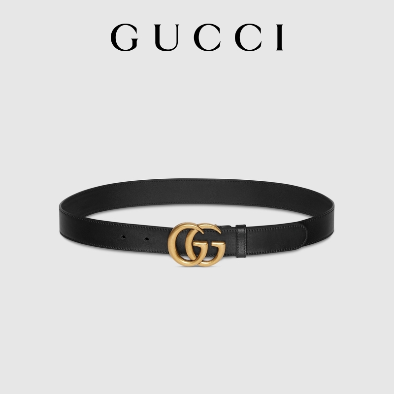 GUCCI グッチ GGマーモント コレクション スリムベルト 3cm幅