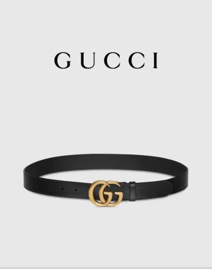 GUCCI グッチ GGマーモント コレクション スリムベルト 3cm幅