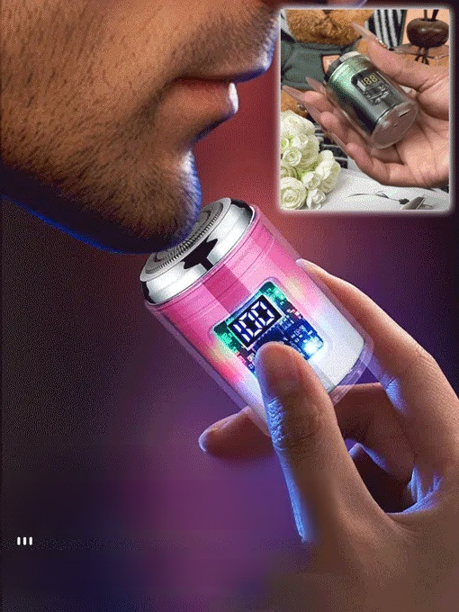 【酷彩燈】電動刮鬍小鋼砲