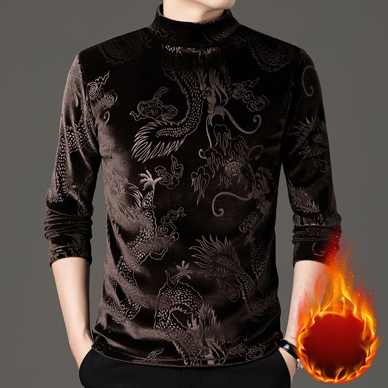 龍紋雪貂絨衛衣