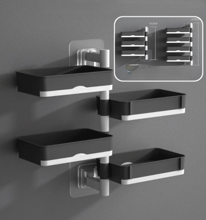 Multi-Layer Drainage Wall Mounted Storage Rack