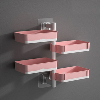 Multi-Layer Drainage Wall Mounted Storage Rack