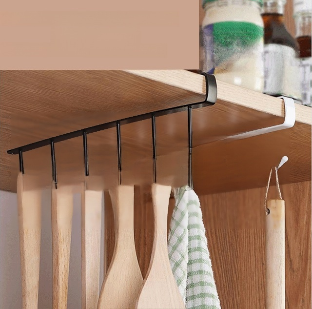 Wardrobe organizer kitchen seamless nail-free hook