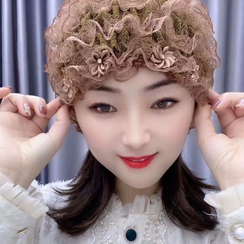 🌸โชคดีที่ฉันซื้อหมวกคลุมเก๋ๆใบนี้ให้แม่ 🌸ปกปิดผมหงอกใน 1 วินาที 🌸ดูเด็กลงทันที 10 ปี