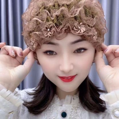 🌸โชคดีที่ฉันซื้อหมวกคลุมเก๋ๆใบนี้ให้แม่ 🌸ปกปิดผมหงอกใน 1 วินาที 🌸ดูเด็กลงทันที 10 ปี