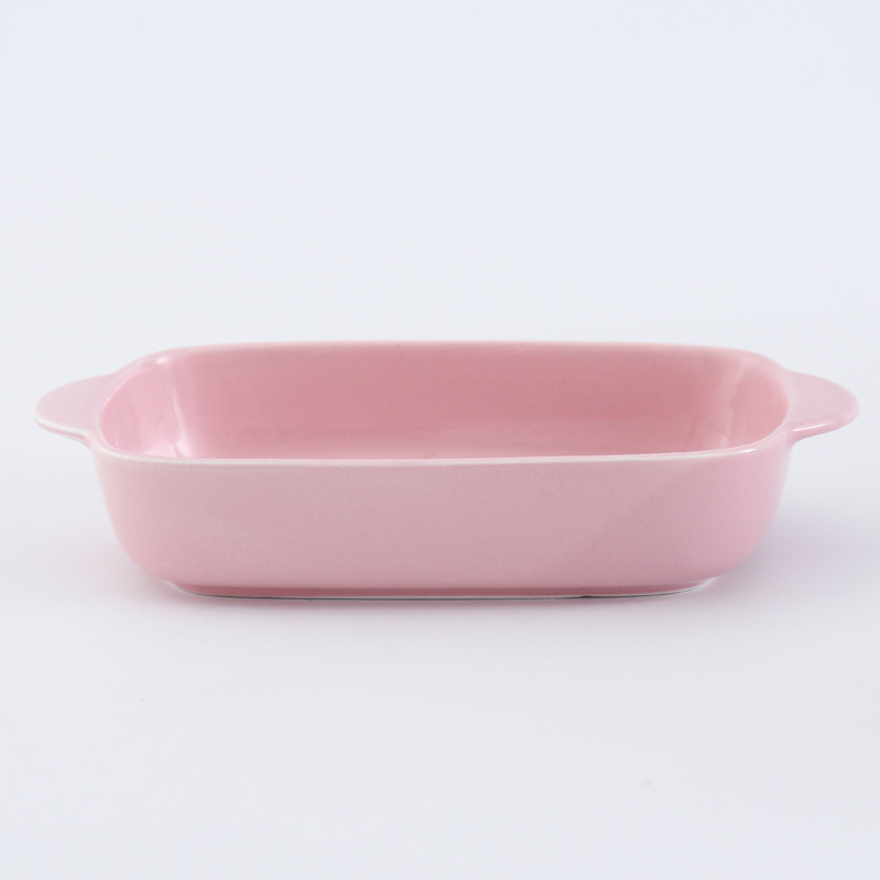 กล่องอาหารพร้อมหูจับผลิตจากเซรามิก สำหรับทำข้าวอบชีส