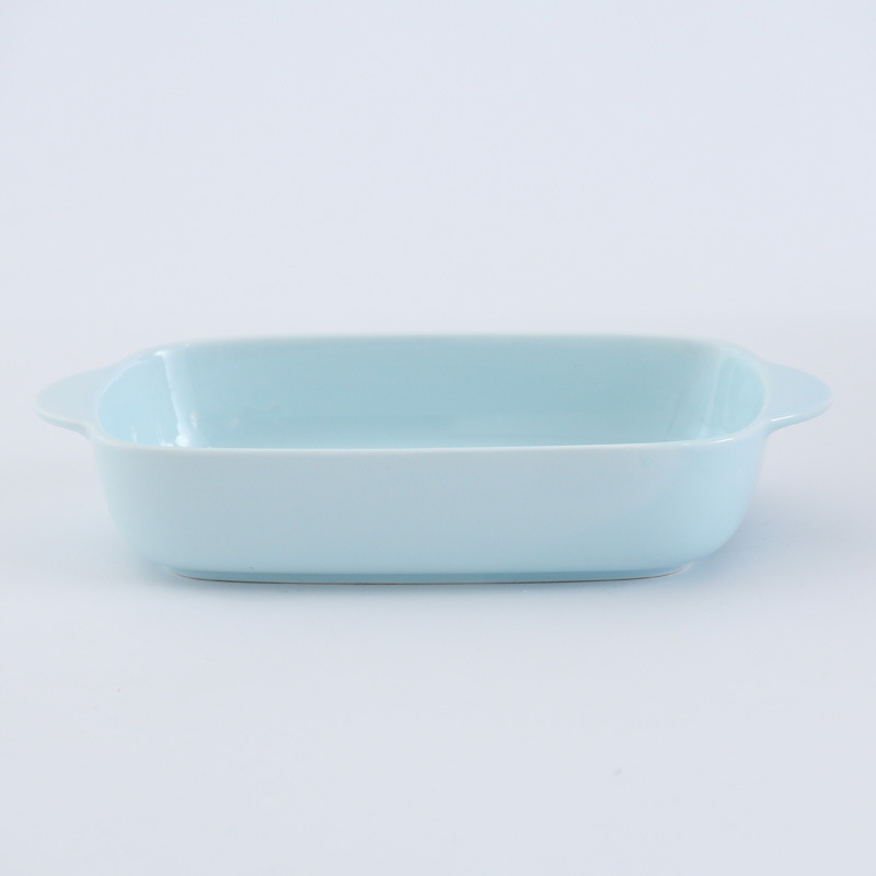 กล่องอาหารพร้อมหูจับผลิตจากเซรามิก สำหรับทำข้าวอบชีส