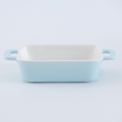 กล่องอาหารพร้อมหูจับผลิตจากเซรามิก สำหรับทำข้าวอบชีส