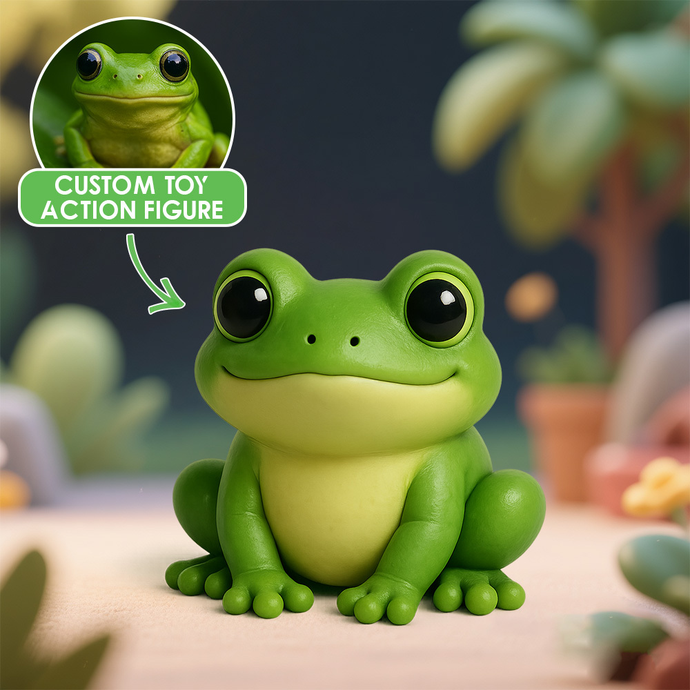 Custom 3D Figurine From Photo Personalized Action Figure Lifelike Toy Model Unique Gift For Pet Lovers