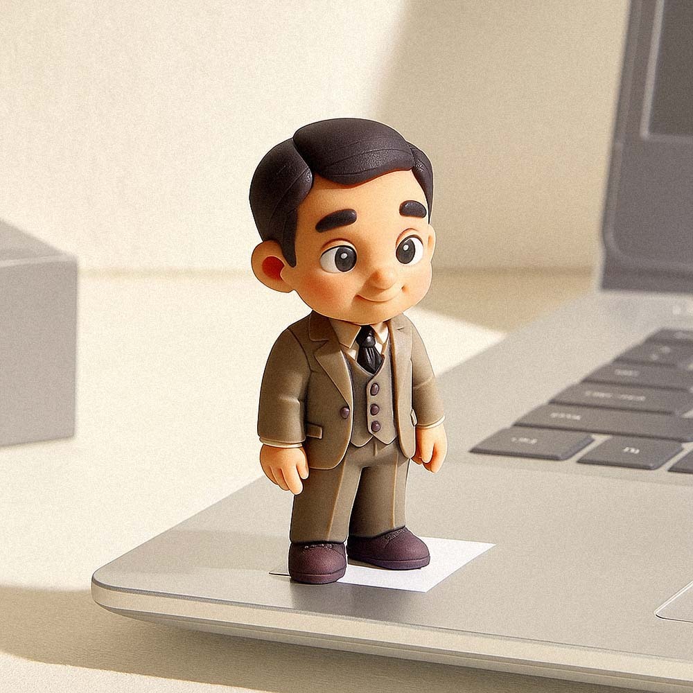 Custom 3D Action Figure from Photo Unique & Thoughtful Personalized Toy Custom Action Toy Gift for Boss