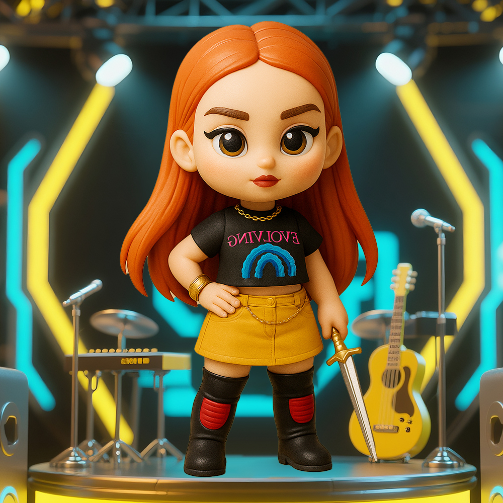 Custom 3D Cosplay Cartoon Figure from Your Cos Photo Chibi Style Character Figurine with Detailed Costume and Accessories Perfect Birthday Gift for Your Fellow Coser