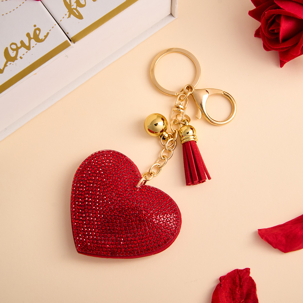 カスタム 3d 置物フォトハートキーホルダーパーソナライズされたカップルのためのロマンチックなギフトバレンタインデー記念日 - 