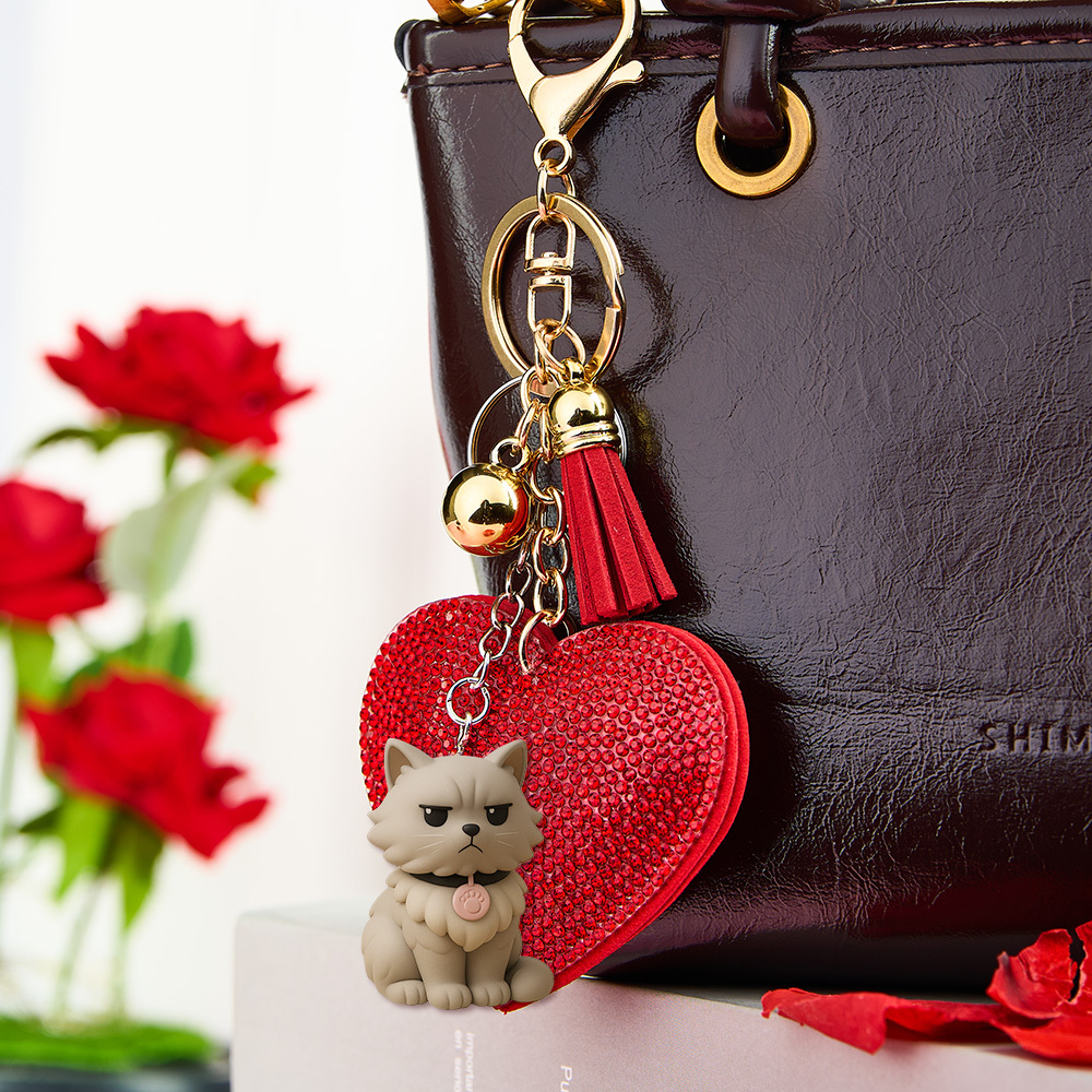 カスタム 3d 置物フォトハートキーホルダーパーソナライズされたカップルのためのロマンチックなギフトバレンタインデー記念日 - 