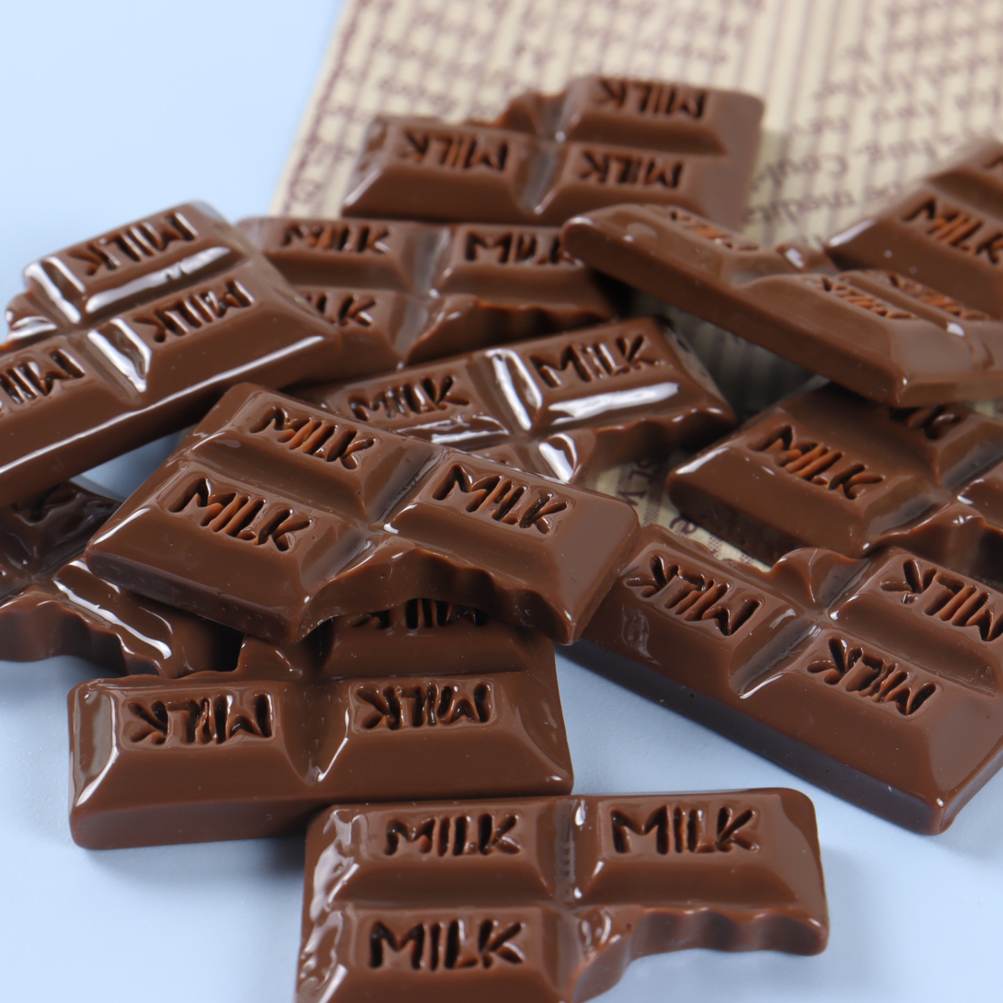 ミニ樹脂チョコレートフィギュア 小さなリアルなデザートアクセサリー Diy スイートハウス用 - 