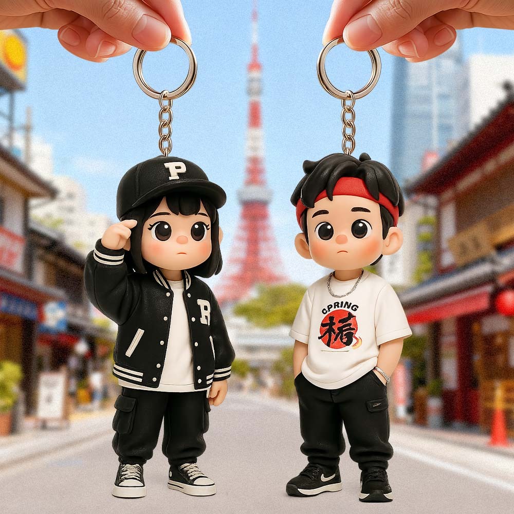 写真から作るカスタム3Dキーリング｜世界にひとつのオーダーメイドギフト｜恋人・家族・友達へのプレゼントに最適