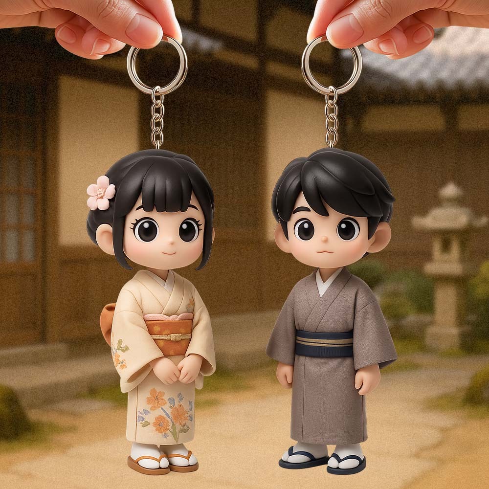 写真から作るカスタム3Dキーリング｜世界にひとつのオーダーメイドギフト｜恋人・家族・友達へのプレゼントに最適