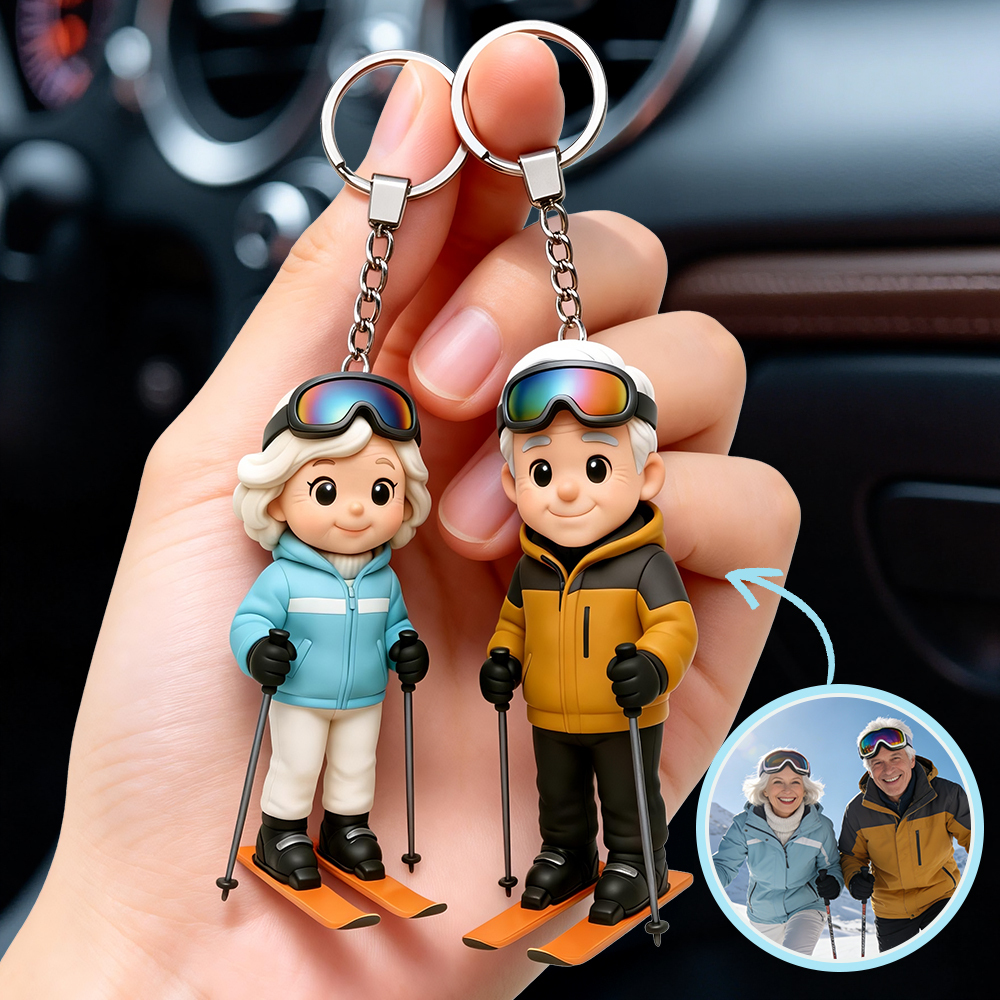 あなたの写真からオリジナルの3dフィギュアを作成 両親への素敵な記念日ギフト - 